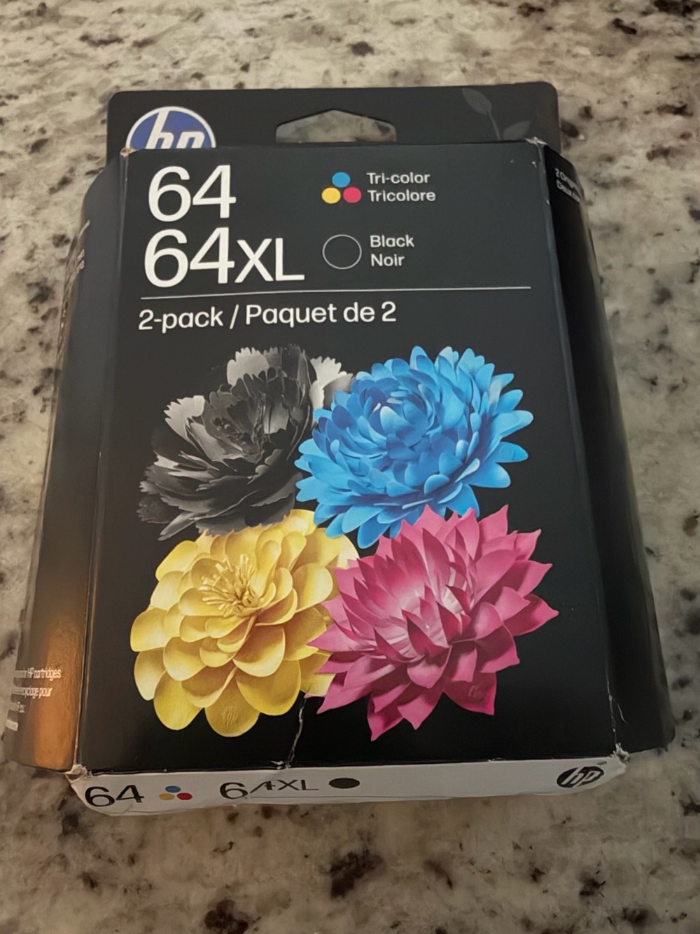 HP 64 XL 2-pack Ink New ordered wrong ink and lost receipt for return.